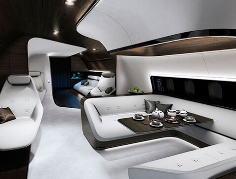 Mercedes-Benz se lanza al diseño de aviones de lujo Mercedes-Benz se lanza al diseño de aviones de lujo