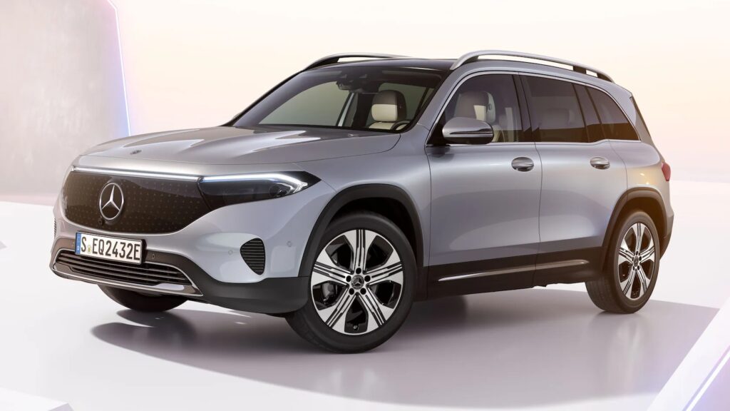 Mercedes-Benz EQB en Murcia, SUV eléctrico premium de siete plazas con diseño moderno y eficiencia sostenible.